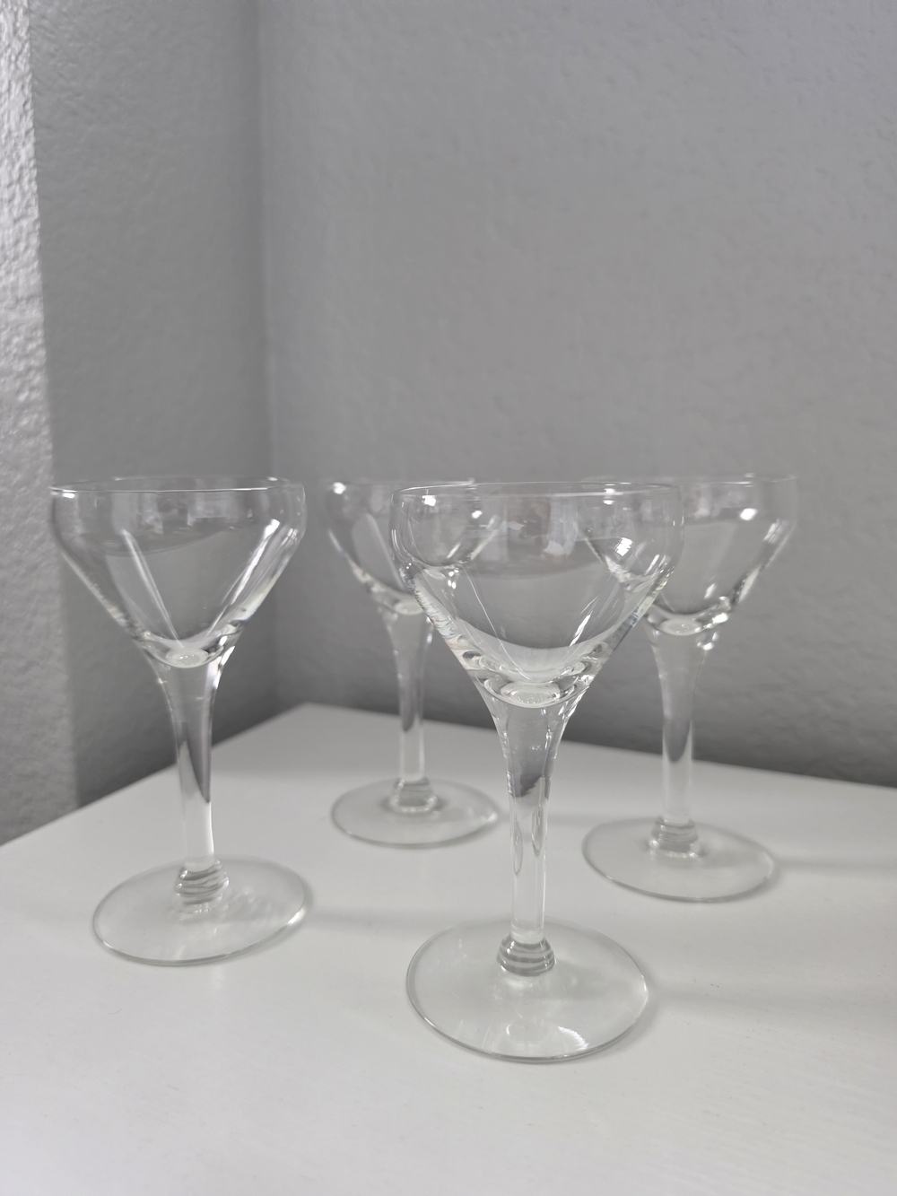 Handblown Liqueur/Cocktail Glasses - Set of 4